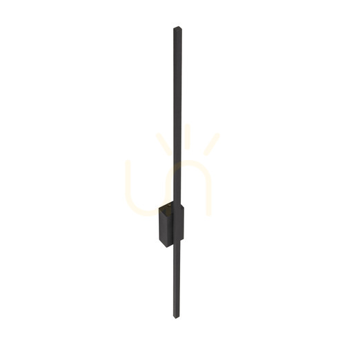 Kontrola Flash Black Nástěnné svítidlo 1 Led L