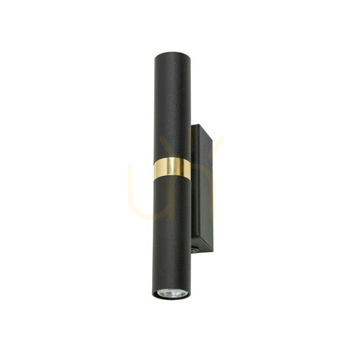 Kontrola Nástěnná lampa Lagos Black Gold 2