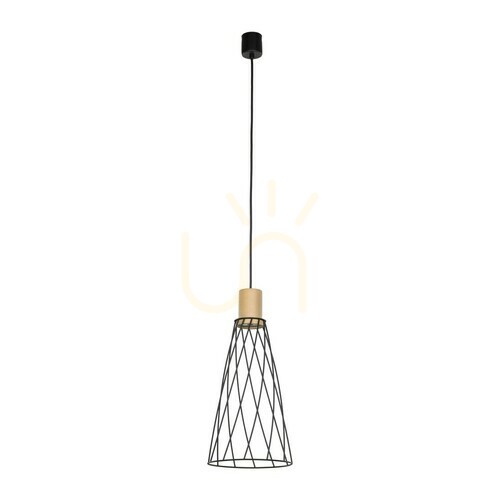 Kontrola Závěsná lampa Modesto Wood Pine 1