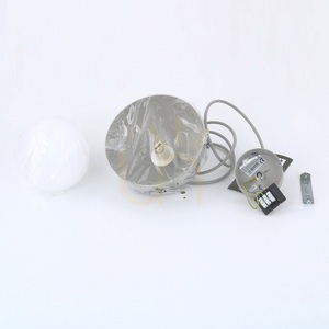 Béžová závěsná lampa Bono 1 small 9