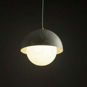 Béžová závěsná lampa Bono 1 small 2