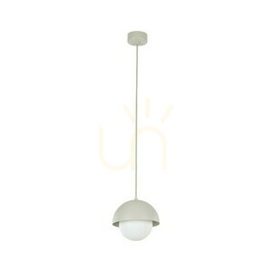 Béžová závěsná lampa Bono 1 small 0