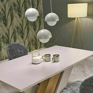 Béžová závěsná lampa Bono 3 small 10