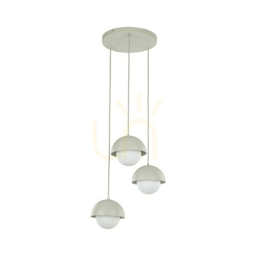 Kontrola Béžová závěsná lampa Bono 3