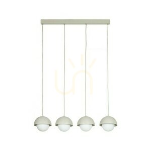 Béžová závěsná lampa Bono 4 proužky. small 8