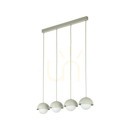 Kontrola Béžová závěsná lampa Bono 4 proužky.