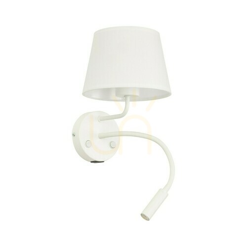 Kontrola Nástěnná lampa Maja White 2 E27 + G9 + Usb