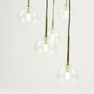 Průhledná závěsná lampa Aurora 26 small 4