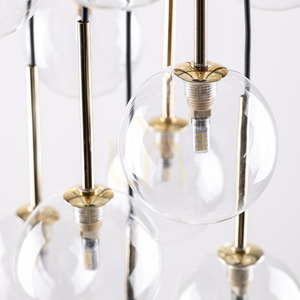 Průhledná závěsná lampa Aurora 26 small 5