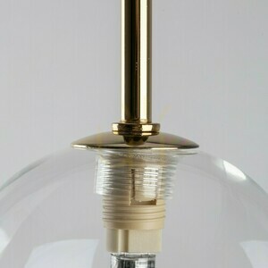 Průhledná závěsná lampa Aurora 26 small 6