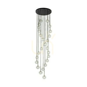 Průhledná závěsná lampa Aurora 26 small 8