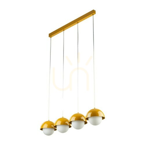 Kontrola Závěsná lampa Bono Ochre 4 proužky.