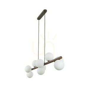Závěsná lampa Estera Wood Walnut 9 small 6