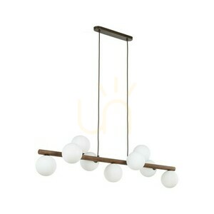 Závěsná lampa Estera Wood Walnut 9 small 7
