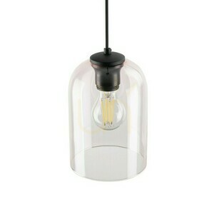 Růžová závěsná lampa Molly 1 small 3