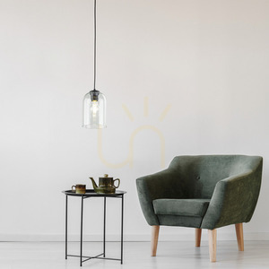 Zelená závěsná lampa Molly 1 small 1