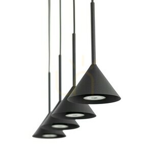 Cono Mini černá závěsná lampa 4 small 4