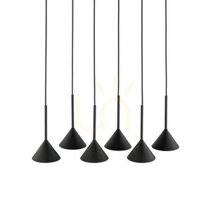 Cono Mini černá závěsná lampa 6 small 10