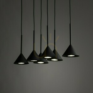 Cono Mini černá závěsná lampa 6 small 1
