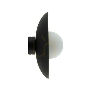 Nástěnná lampa z černého skla Slate 1 Xg9 small 12