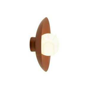 Skleněná nástěnná lampa Slate Brick 1 Xg9 small 4