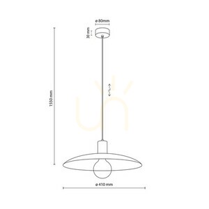 Závěsné svítidlo Astra Peapod 1 Xe27 small 5