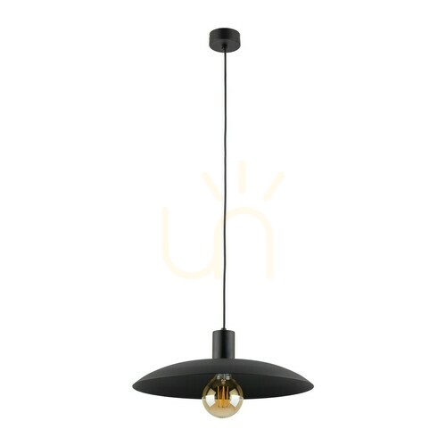 Kontrola Astra Black 1 Xe27 závěsné svítidlo