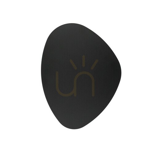 Kontrola Kamenná černá nástěnná lampa 3