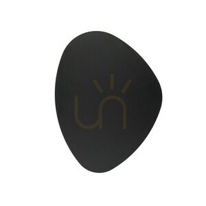 Kamenná černá nástěnná lampa 3 small 0