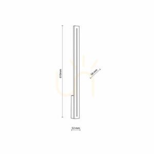 Linea S Led nástěnné svítidlo ip 65 small 5