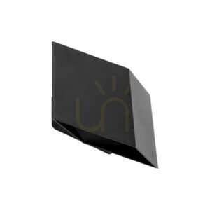 Cube Black Led nástěnné svítidlo ip 54 small 4