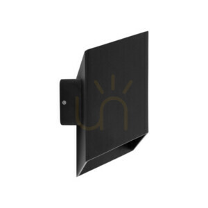 Cube Black Led nástěnné svítidlo ip 54 small 6