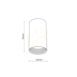 Amis White Downlight small 10