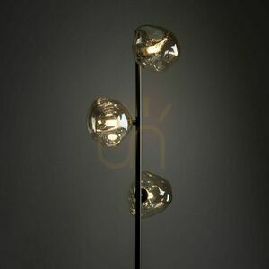 Hnědá stojací lampa Lava 3 Xg9 small 2
