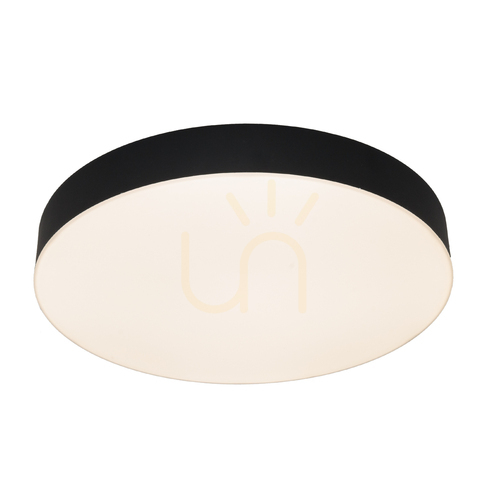 Kontrola Plafon Max Light LUMO C0272 czarny 30 cm 24W IP44 LED