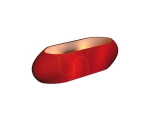 Nástěnné svítidlo Max Light Manana 8001R červené 1x100W R7s small 0