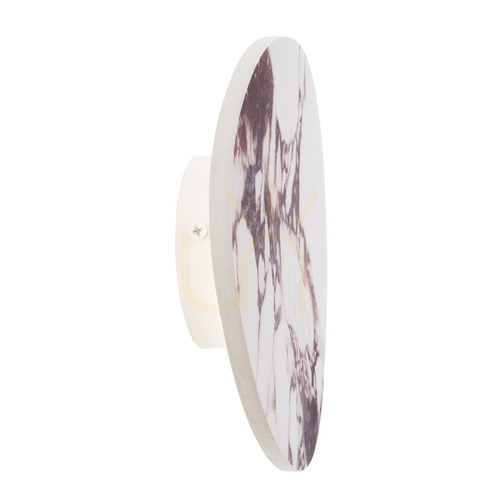 Kontrola Nástěnné světlo Max Light Marbles W0390 bílé 28 cm přírodní kámen 10W