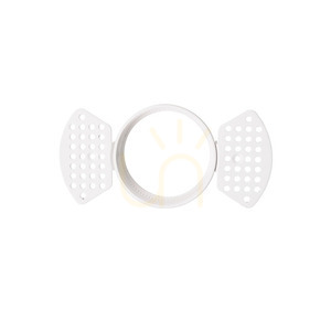Vestavné svítidlo Max Light Spilio bílé hliníkové 7,4 cm H190.02 small 0