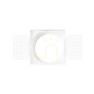 Zapuštěné svítidlo Max Light SPILIO H190.04 bílé hliníkové 7,4 cm small 3