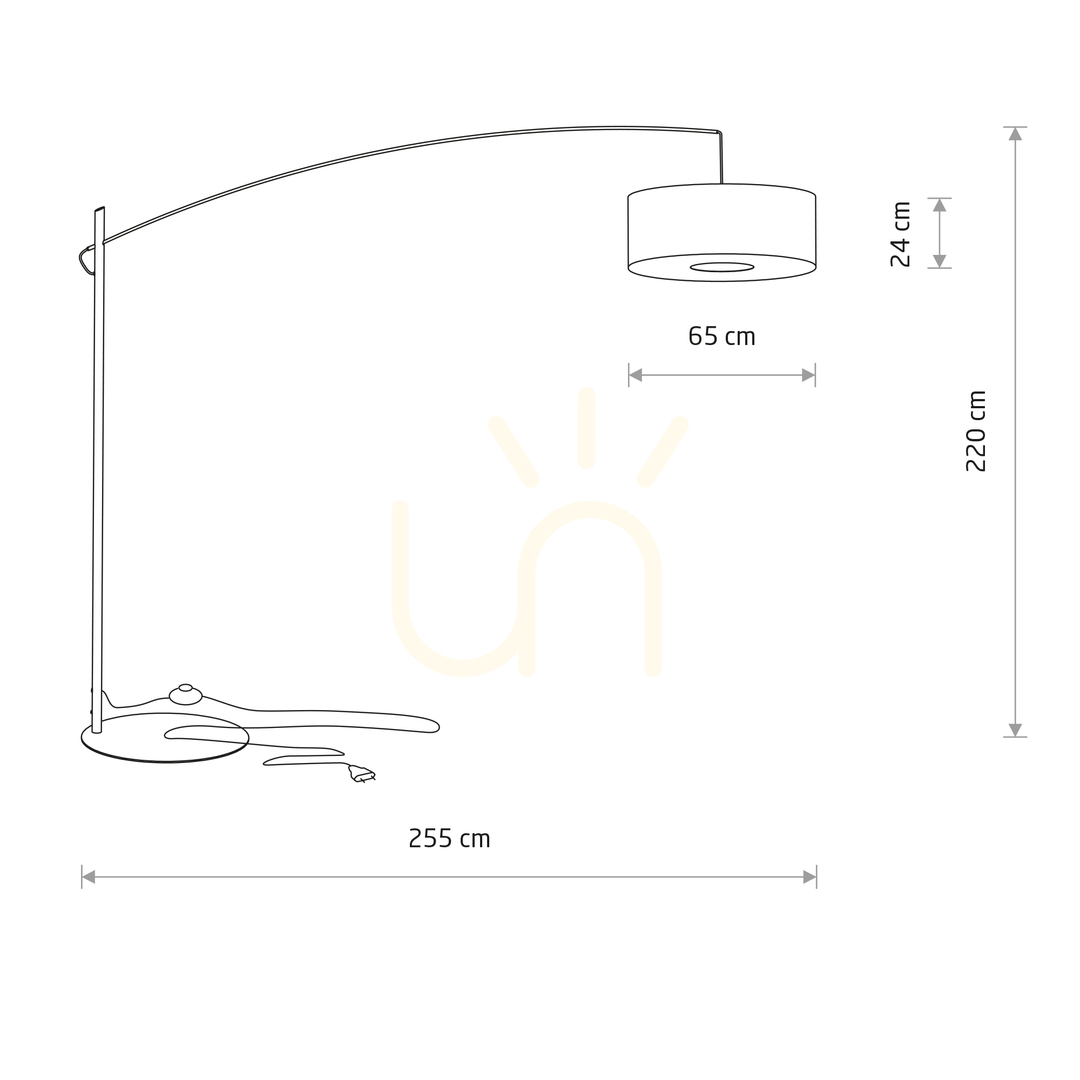 Zobrazit Stojací lampa Nowodvorski POISE B béžová E27 11685 Stojací lampa Nowodvorski POISE B béžová E27 11685