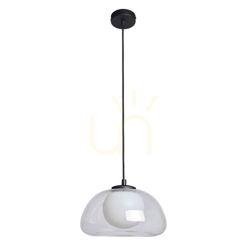 Kontrola Závěsné svítidlo Italux Ainale černé G9 PND-54637-1-BK-CL