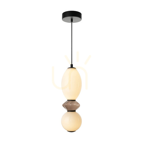 Kontrola Závěsná LED lampa Italux Balos černá PND-94921-2B-BK