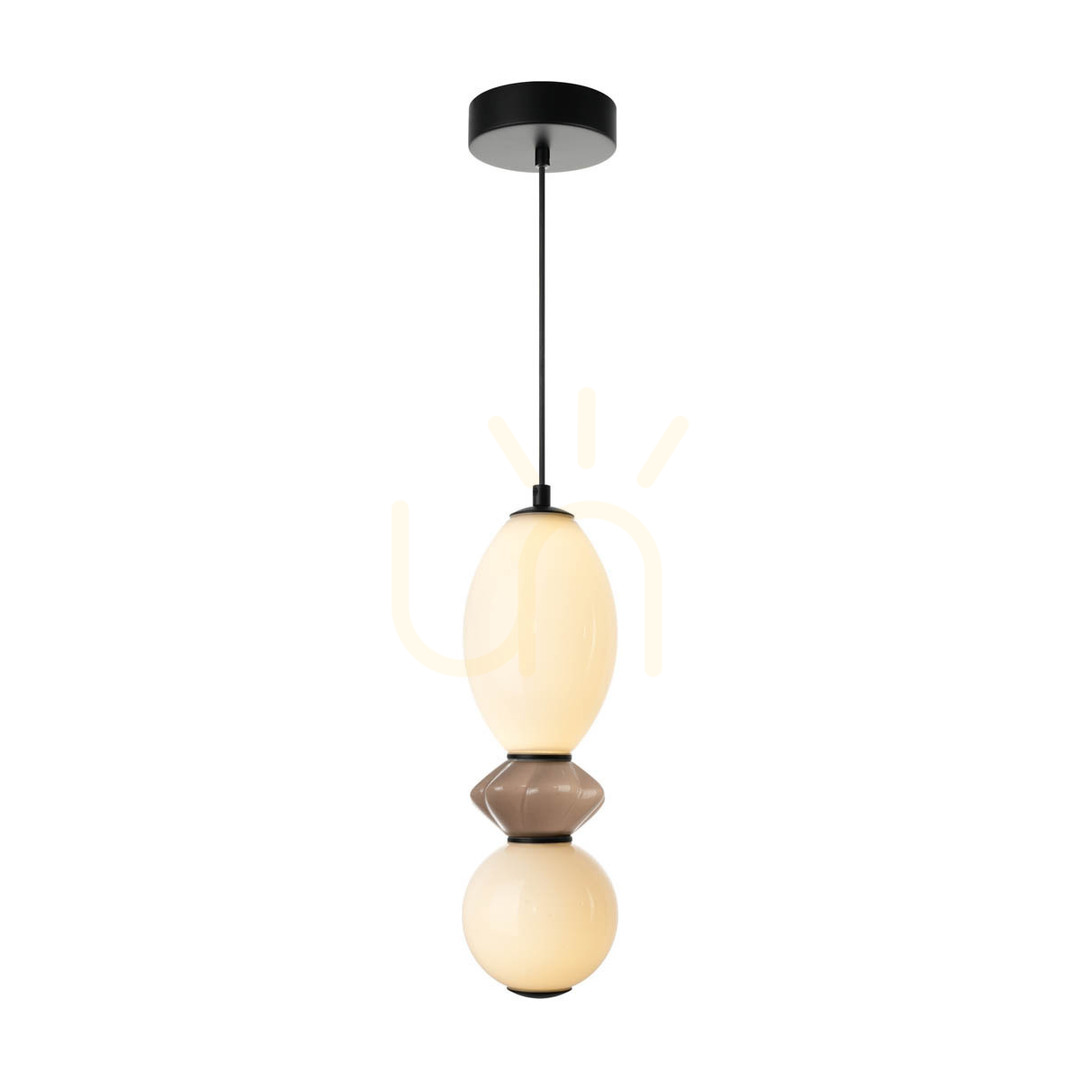 Kontrola Závěsná LED lampa Italux Balos černá PND-94921-2B-BK Závěsná LED lampa Italux Balos černá PND-94921-2B-BK