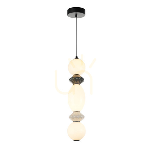Kontrola Závěsné LED svítidlo Italux Balos černé PND-94921-3V-BK