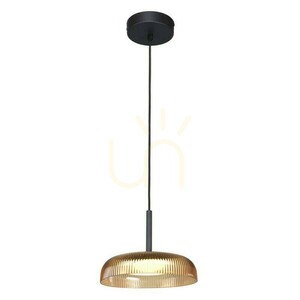 Závěsná LED lampa Italux Colle žlutá 12W 1500 lm PND-48529-BK-YLL small 2