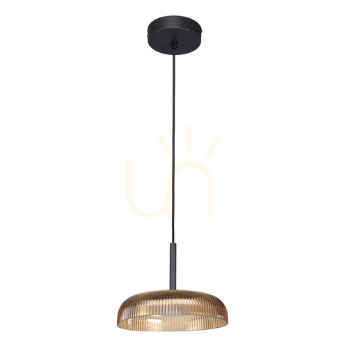 Kontrola Závěsná LED lampa Italux Colle žlutá 12W 1500 lm PND-48529-BK-YLL