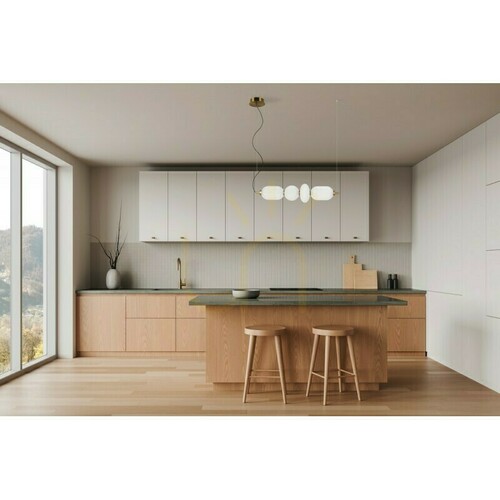 Kontrola Závěsné LED svítidlo Italux Nico 65 cm, černá a zlatá s bílým sklem, 18 W 3000 K PND-8545-4H-AB-WH