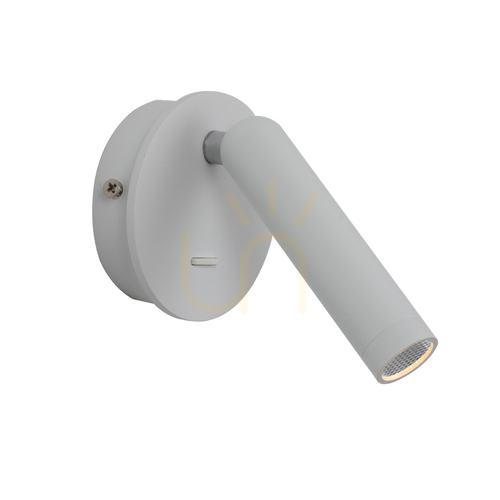 Kontrola Italux Carda LED bílé nástěnné svítidlo WL-64834-1-WH