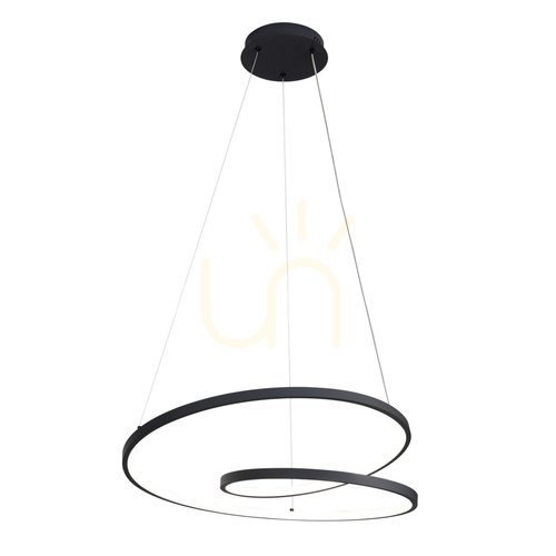 Kontrola Závěsné LED svítidlo Italux Reina 60 cm bílá/písek PND-21692-M-BK