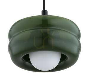 Závěsná lampa ARGON TEVO bílá/lahvově zelená G9 IP20 8815 small 1